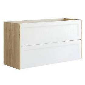 Dansani Inzo Classic Vanity Cabinet 120cm White (T18-3014)