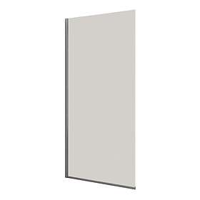 Dansani Match D Brusekabinet Krom Klart Glas 120cm B70-140xh197,5cm D121-05