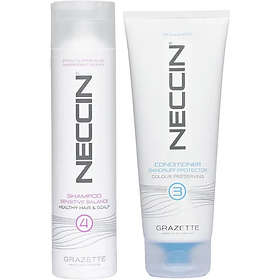 Grazette Neccin Sensitive Balance Shampoo & Neccin Dandruff Protector Conditioner Set (250ml, 200ml)