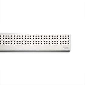 Purus Line Rist Pearl Krom Lineær Dræn Dæksel 600mm