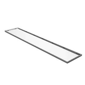 Slidedrain Fliseinnlegg Børstet Stål Lineær Avløpsrist 120cm