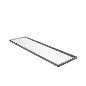 Slidedrain Eksentrisk Tile Insert Børstet Stål Lineær Avløpsrist 70cm