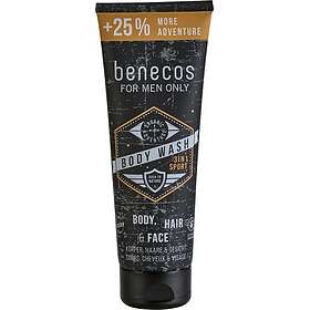 Benecos Sport 3in1 Kroppstvätt 250ml