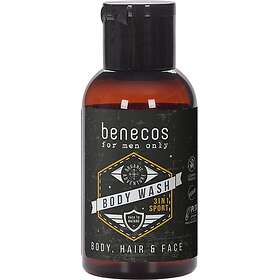 Benecos Sport 3i1 Kroppstvätt 50ml