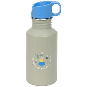 Lässig Sunny Explorer Bouteille Acier Inoxydable Enfant Verte
