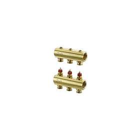 Danfoss 1" 3-kredsløbs Gulvvarmefordeler 402032003