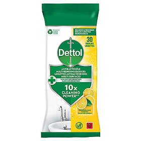 Dettol Rengöringsservetter Lemon 30/fp