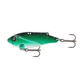 Sølvkroken Blad Spinner Grønn/Hvit 12g