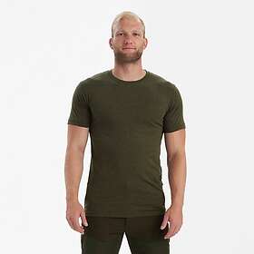 Deerhunter Basic T-shirt Adventure Green Melange 2-pack (Herre)