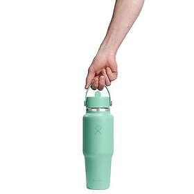 Hydro Flask Leveä Suuinen Matkasukopullo Popstar Pink Eristetty Flexi-juomukkeel