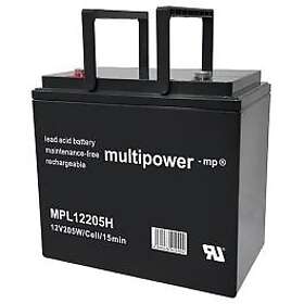 Multipower MPL12205H 12V 55Ah