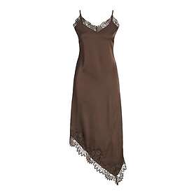 Jack & Jones Vima Satin Asymmetrisk Jjxx Ärmlös Midi Klänning