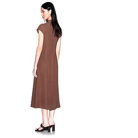 Armani Exchange Xw002838_Af21529 Sleeveless Fit And Flare Long Dress