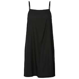 Pieces Pia Strap Sleeveless Linen Short Dress