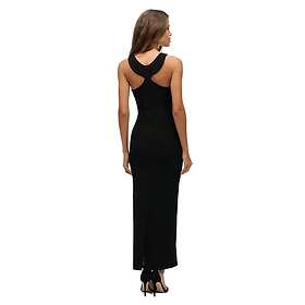 Superdry Lbd Utskuren Rygg Ärmlös Lång Klänning