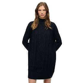 Superdry Slouchy Cable Knit Långärmad Klänning