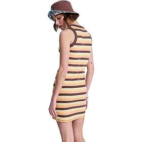 Roxy Iconic Days Rayures Sans Manches Robe
