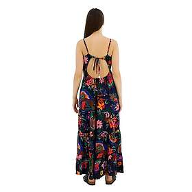Superdry Smocked Cami Sleeveless Long Klänning