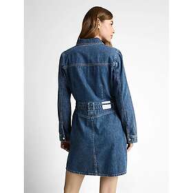 Tom Tailor 1049765 Shirt Dress A Line Long Sleeve Cotton Denim