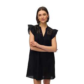 Vero Moda Line Kort Ärm Oversized Kort Klänning