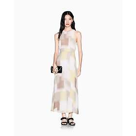 Armani Exchange Xw001963_Af21554 Ärmlös Horizon Print Maxi Klänning