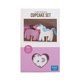 PME Unicorn Cupcake Set 24-Cup