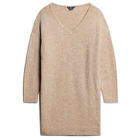 Superdry W8011762a Långärmad Stickad Klänning