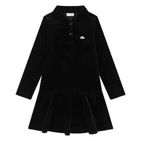 Lacoste Kids Velour Long Sleeve Dress