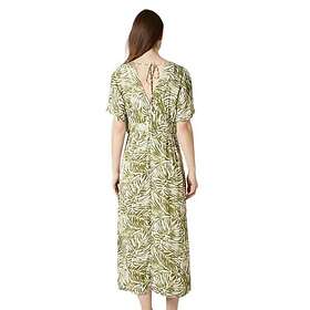 Deeluxe Savia Zebra Print Wrap Midi Klänning