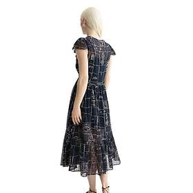 Scotch & Soda Ufu01175t Embroidered Midi Dress