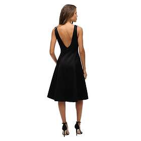 Superdry Lbd Satin V Halsløs Ærmeløs Midi Kjole