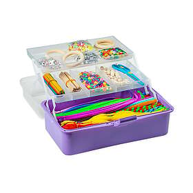 HOBBY kasse lilla med ca. 1700 dele 736574
