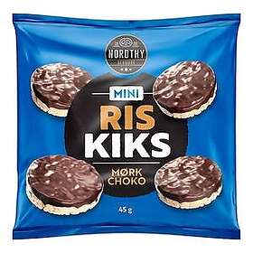 Nordthy Mini Mørk Sjokolade Riskaker 45g