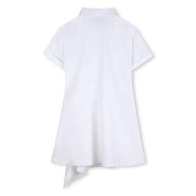 DKNY D62686 Kortärmad Bomullspoplin Klänning