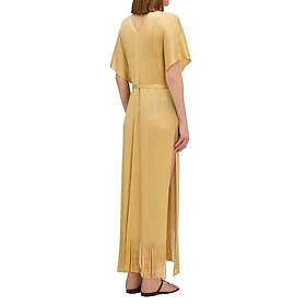Sundek Long Kaftan V-neck Kort Ärm Klänning