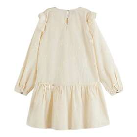Scotch & Soda 182020 Fringe Embroidery Long Sleeve Dress