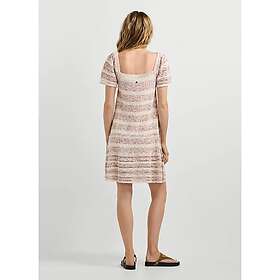 Pepe Jeans Alina Short Sleeve Multi-Color Stripe Short Dress