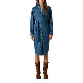 Pepe Jeans Angie Classic Skjortekjole Midi
