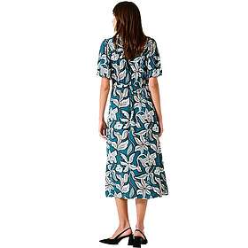 Garcia G50280 Short Sleeve Animal Print Long Dress