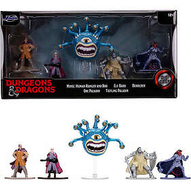 Jada Nano Die Cast Series Minsc Ranger, Bard, 2 Paladins & Beholder