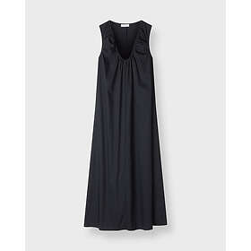 Stylein Jaisie Soft Cotton Blend U-Neck Ruffle Maxi Dress