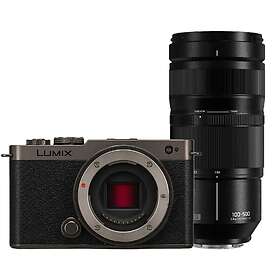 Panasonic Lumix S9 Corps Argent/Noir avec Objectif Lumix S 100-500mm F/5-7.1