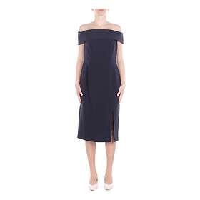 Ralph Lauren Modern Crepe Wvn Off-Shoulder Bodycon Kort Kjole