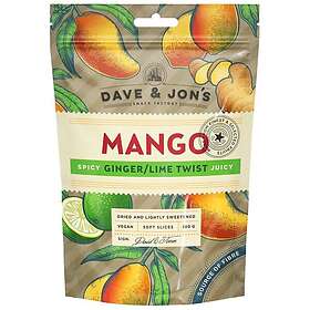 Dave & Jon’s Mango Ingefær Lime 100g