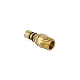 Geberit Mepla Brass Adapter Han Thread 16mmx1/2"