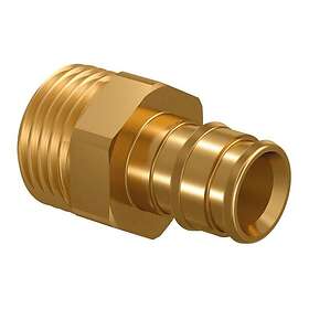Uponor Q&E Brass Straight Nipple 16mmx3/8"