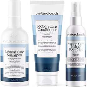 Waterclouds Motion Care Set (Shampoo 250ml, Conditioner 200ml, Hair and Body Mist 150ml)