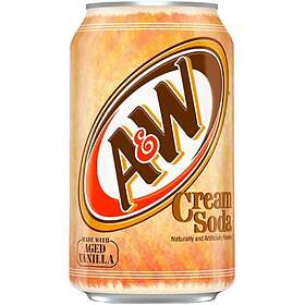 A&W Cream Läsk 0,355l