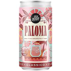 Gbg Soda Paloma Rosa Grapefrukt 0,25l
