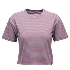 Black Diamond W Bd Stripe Crop Short Sleeve T-shirt (Women's)